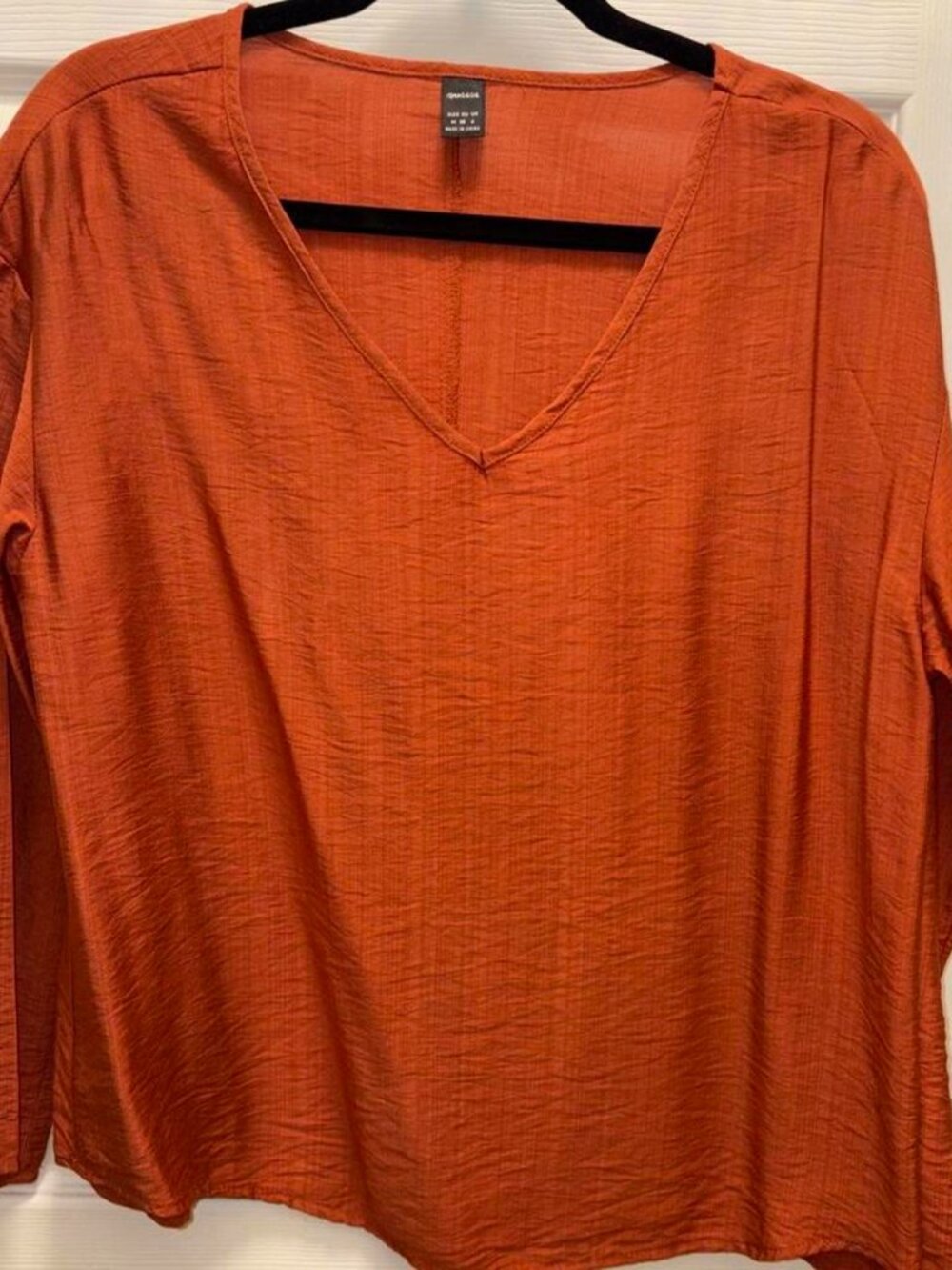 Brand New Orange blouse Size Medium